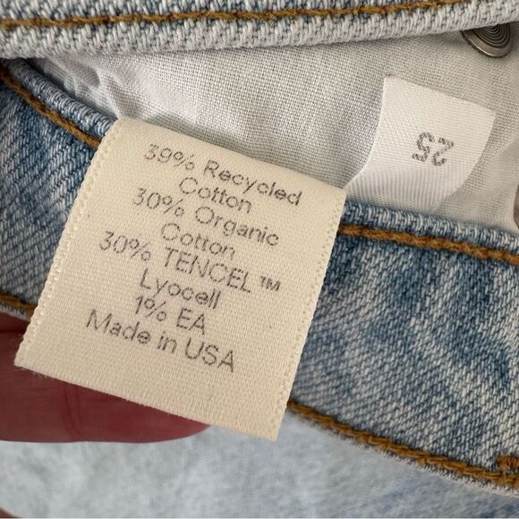 NEW Reformation Serena High Skinny Jeans in Aruba Light Wash Size 25 - Picture 10 of 10